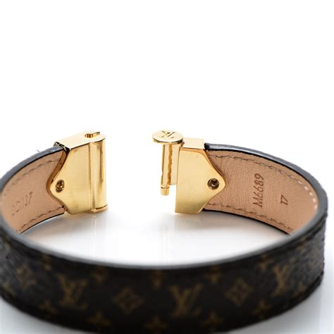 louis vuitton bracelet nanogram|louis vuitton nano monogram bracelet.